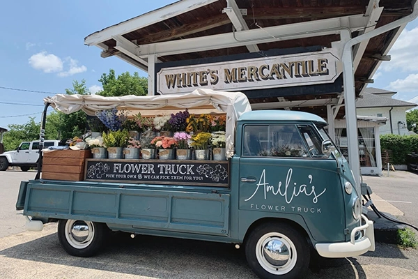 White’s Mercantile in the 12 South neighborhood of Nashville Tennessee, a popular local landmark.