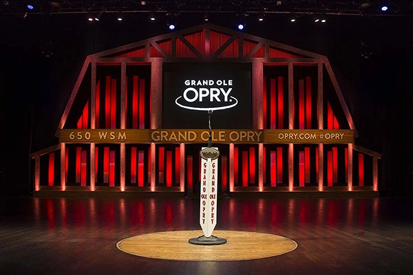 The Grand Ole Opry in Donelson Nashville TN, one of the most recognized landmarks in Middle Tennessee.