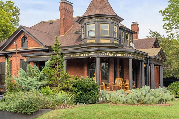 Urban Cowboy boutique hotel in East Nashville TN, a recognizable architectural and cultural landmark.