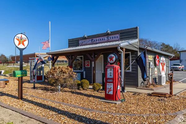 Corley &amp; Sons General Store Museum in Mount Juliet Tennessee, a well-known historic landmark east of Nashville.